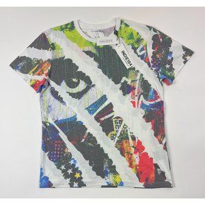 Eleven Paris Multicolor Graphic Short Sleeve Tee